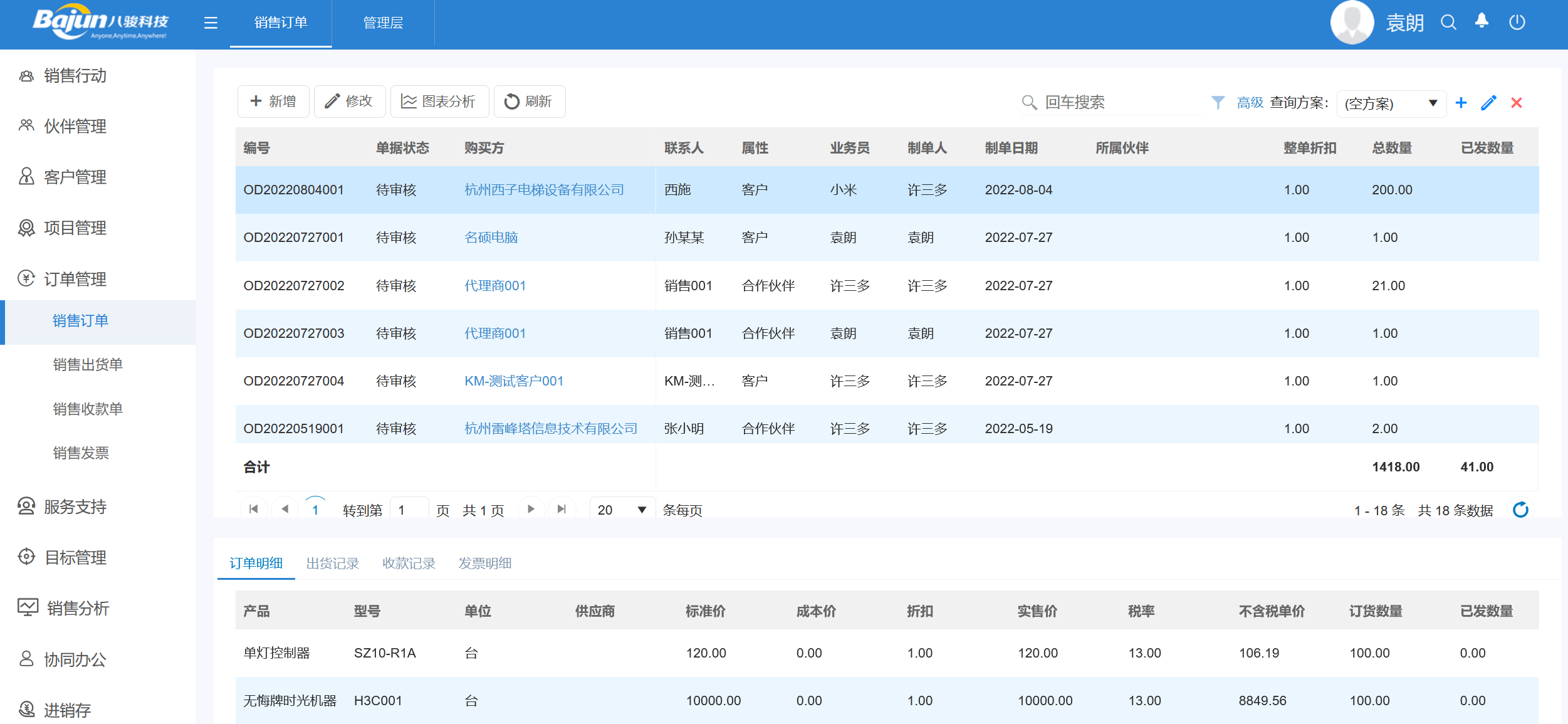 客戶訂單管理系統(tǒng)CRM