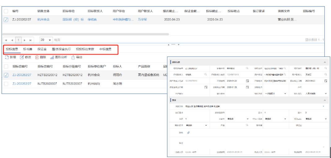 項目型CRM中的投標管理